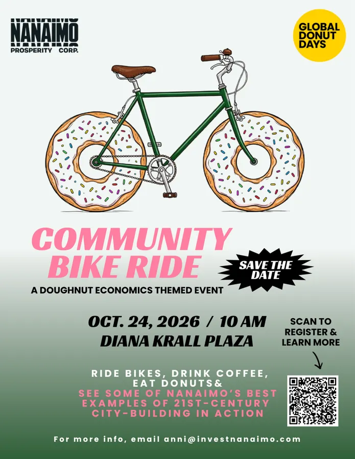Global Donut Days, On Two Wheels