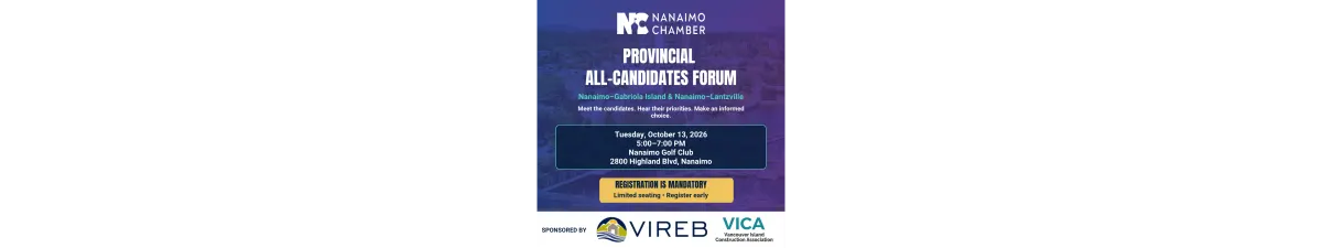 Provincial All Candidates Forum- Nanaimo–Gabriola Island & Nanaimo–Lantzville